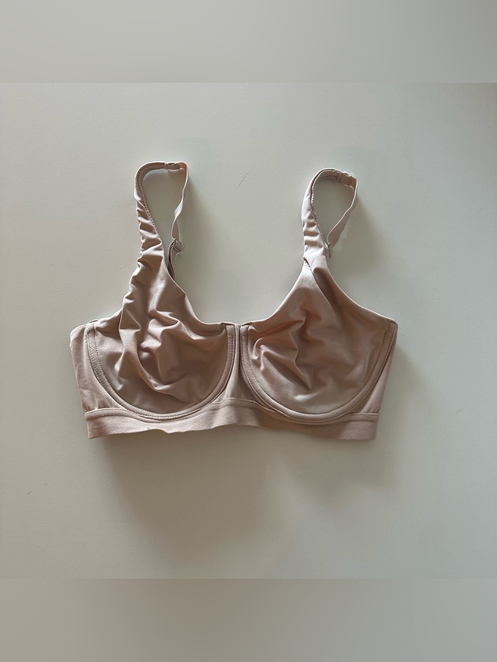 Natori Recharge Underwire Sports Bra Nude Beige 34C Unpadded